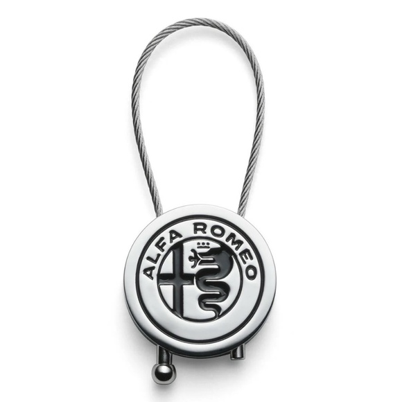 Alfa Romeo Metal Key Ring Key Holder Official Genuine Alfa Romeo Product - Picture 1 of 6